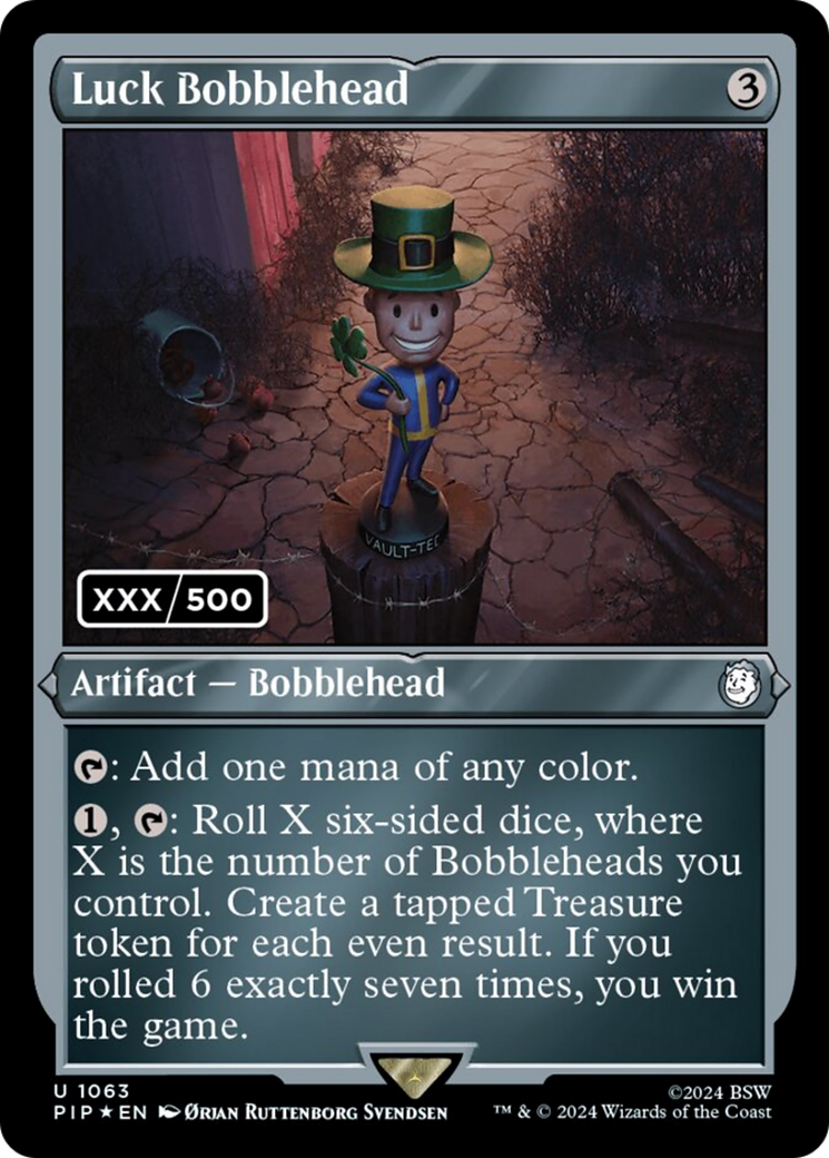 Luck Bobblehead (Serial Numbered) [Fallout] | Good Games Cannington