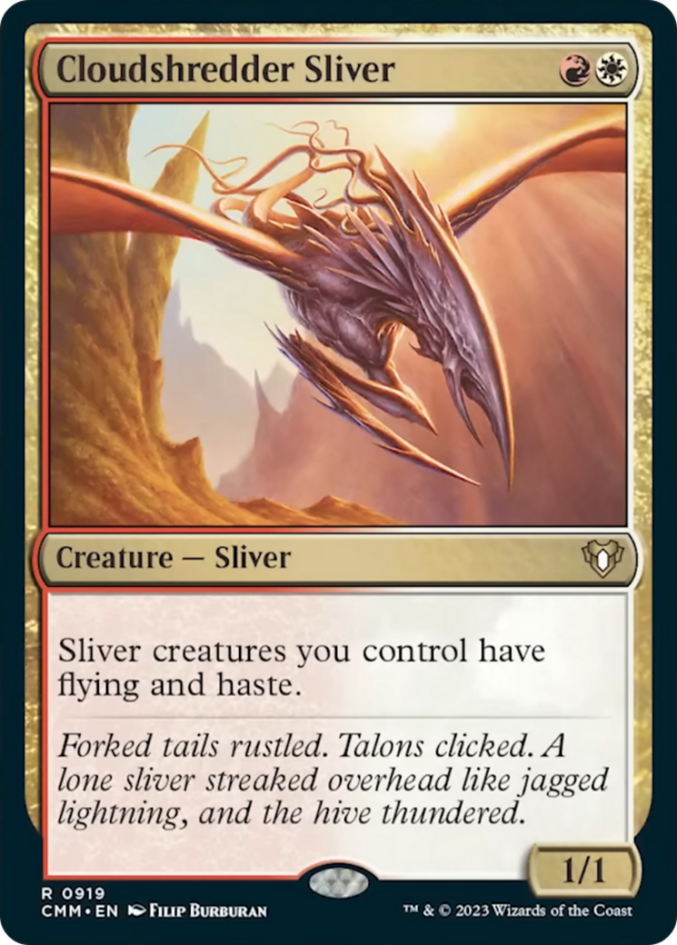 Cloudshredder Sliver [Commander Masters] | Good Games Cannington