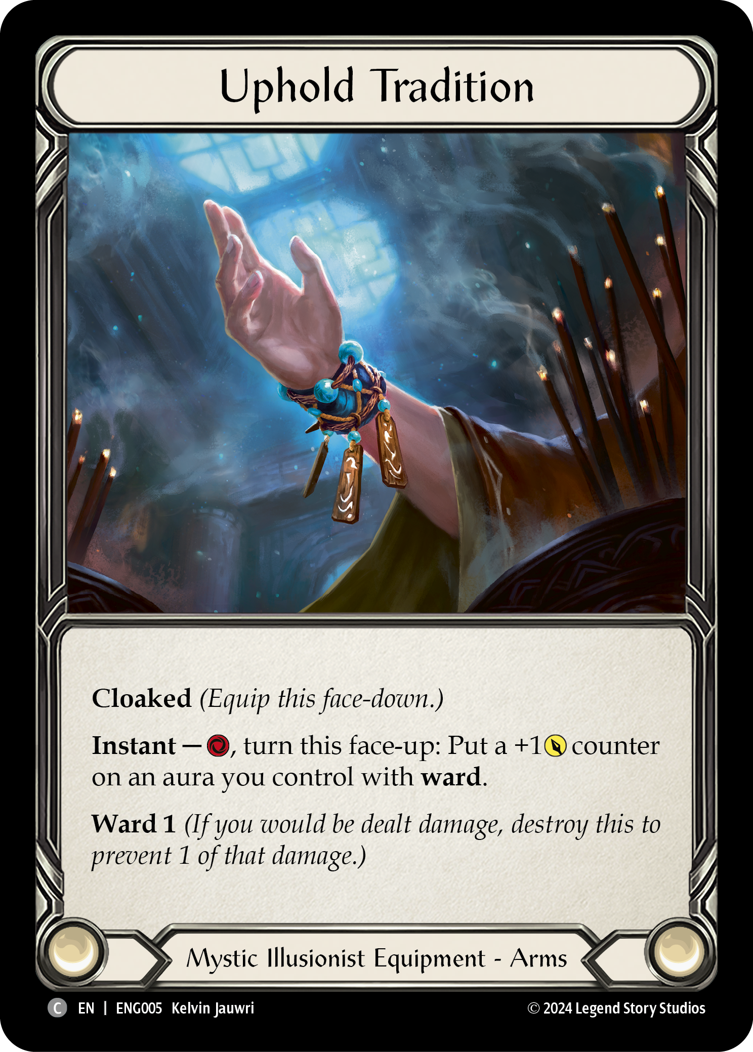 Uphold Tradition [ENG005] (Part the Mistveil Enigma Blitz Deck) | Good Games Cannington