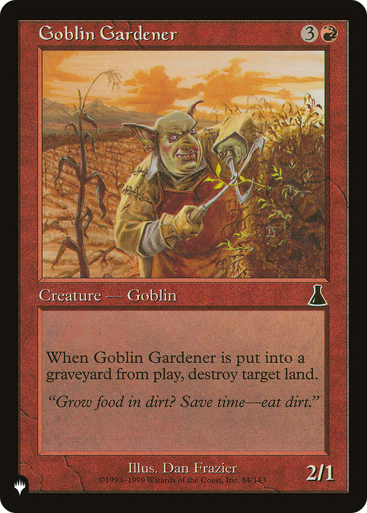 Goblin Gardener [The List] | Good Games Cannington