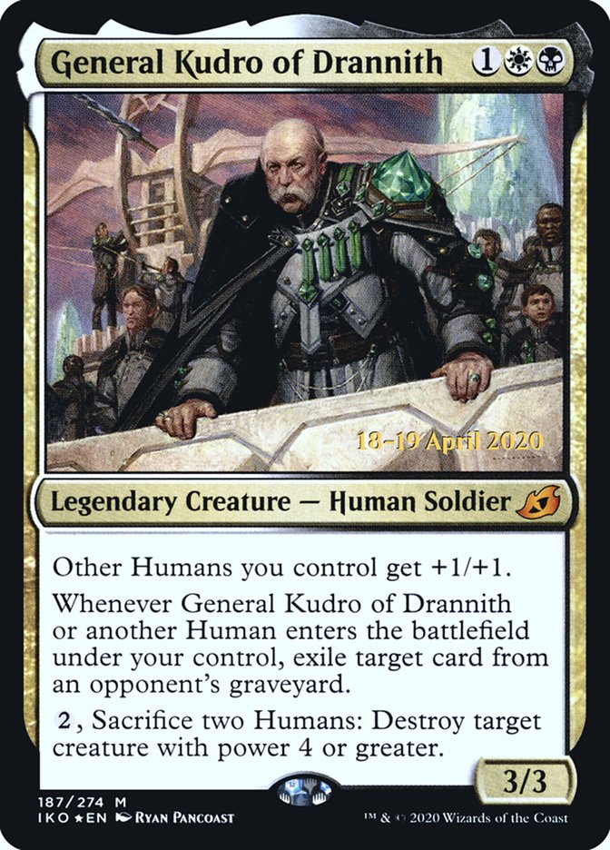 General Kudro of Drannith [Ikoria: Lair of Behemoths Prerelease Promos] | Good Games Cannington