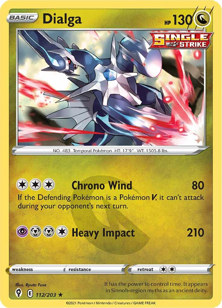 Dialga (112/203) [Sword & Shield: Evolving Skies] | Good Games Cannington