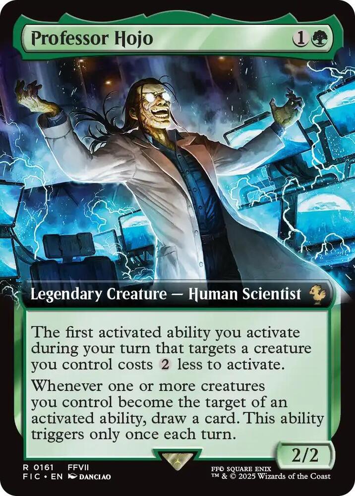 Professor Hojo Extended Art 161 (Commander: FINAL FANTASY)  | Good Games Cannington