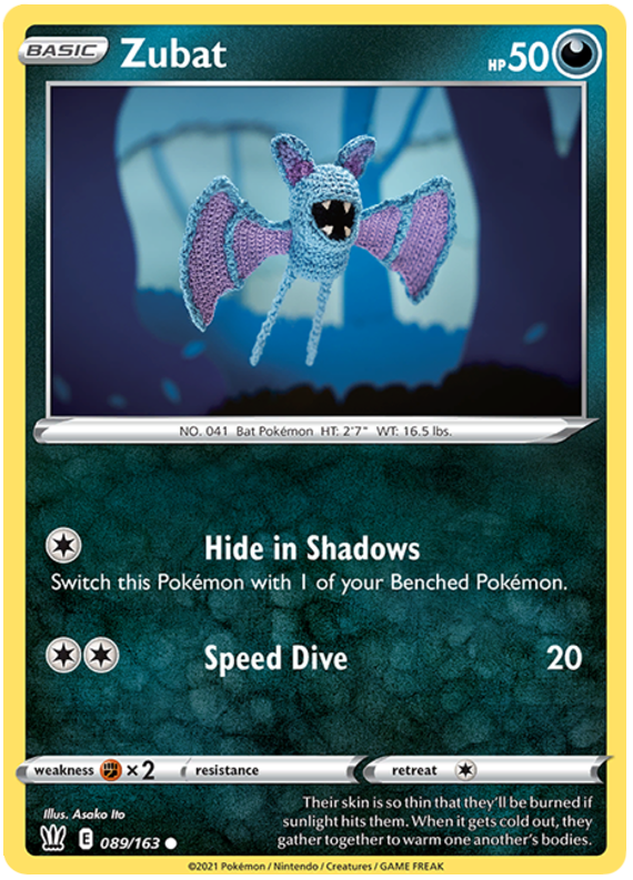 Zubat (089/163) [Sword & Shield: Battle Styles] | Good Games Cannington