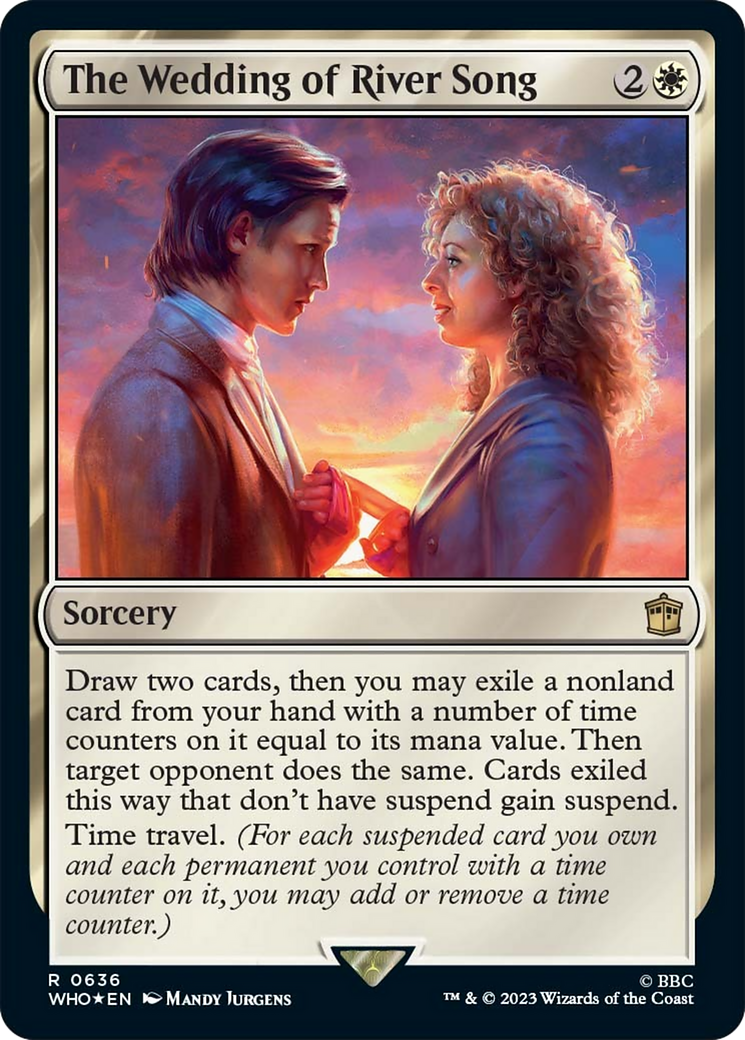 The Wedding of River Song (Surge Foil) [Doctor Who] | Good Games Cannington