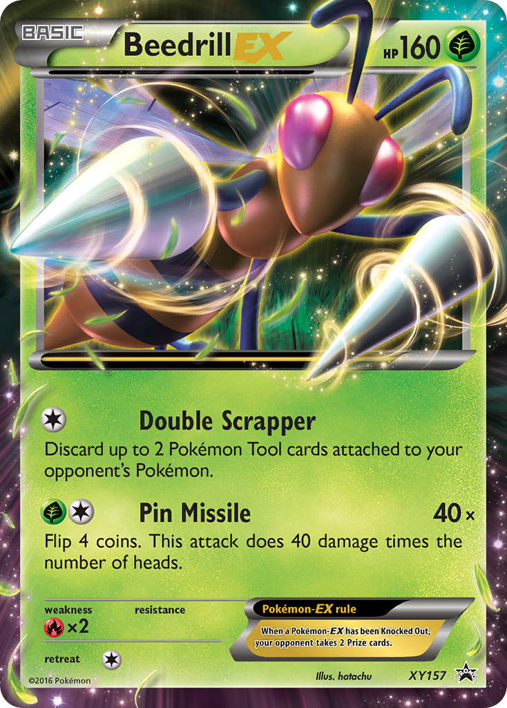 Beedrill EX (XY157) [XY: Black Star Promos] | Good Games Cannington