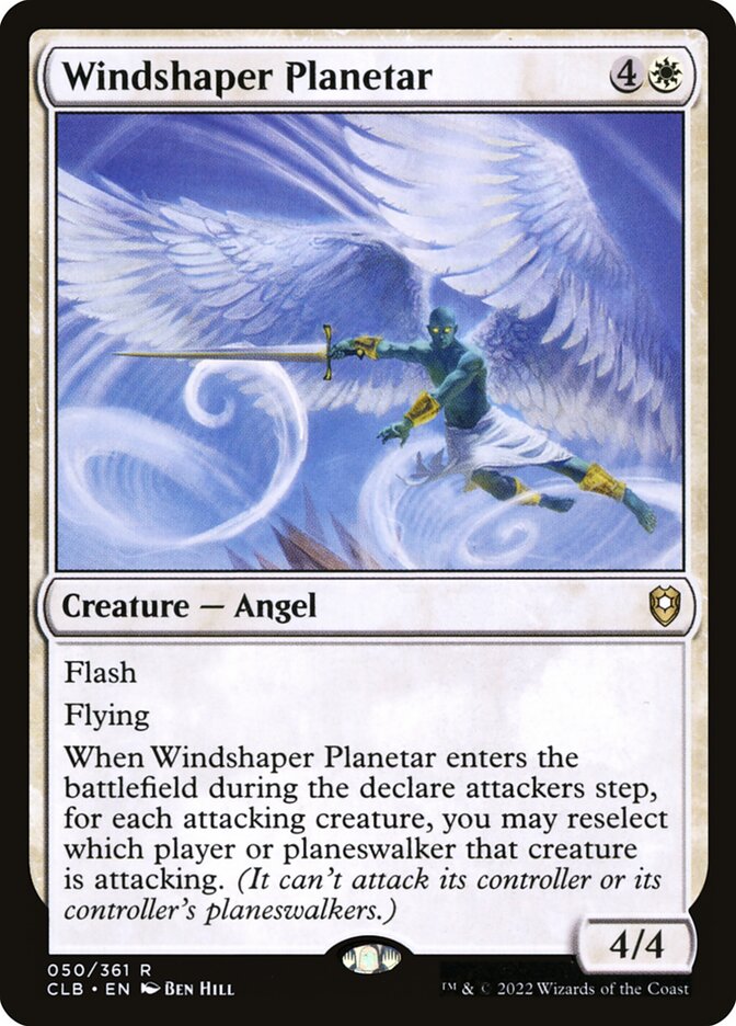 Windshaper Planetar 50 (Commander Legends: Battle for Baldur's Gate)  | Good Games Cannington