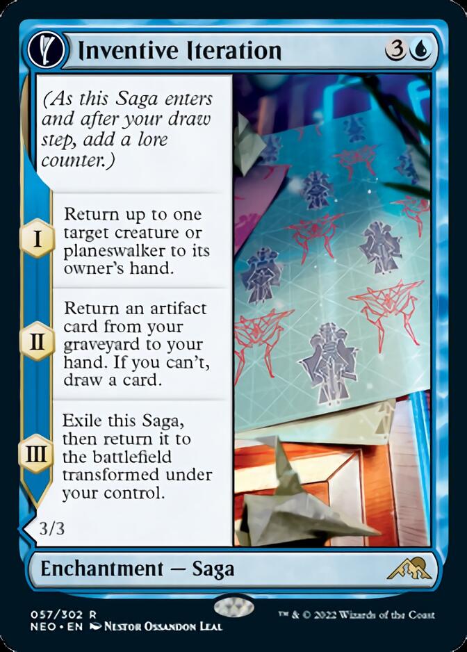 Inventive Iteration // Living Breakthrough [Kamigawa: Neon Dynasty] | Good Games Cannington
