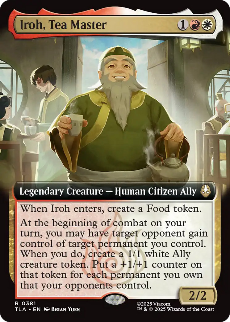 Iroh, Tea Master (Extended Art) [Avatar: The Last Airbender] | Good Games Cannington