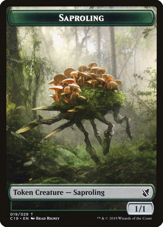 Saproling Token [Commander 2019 Tokens] | Good Games Cannington