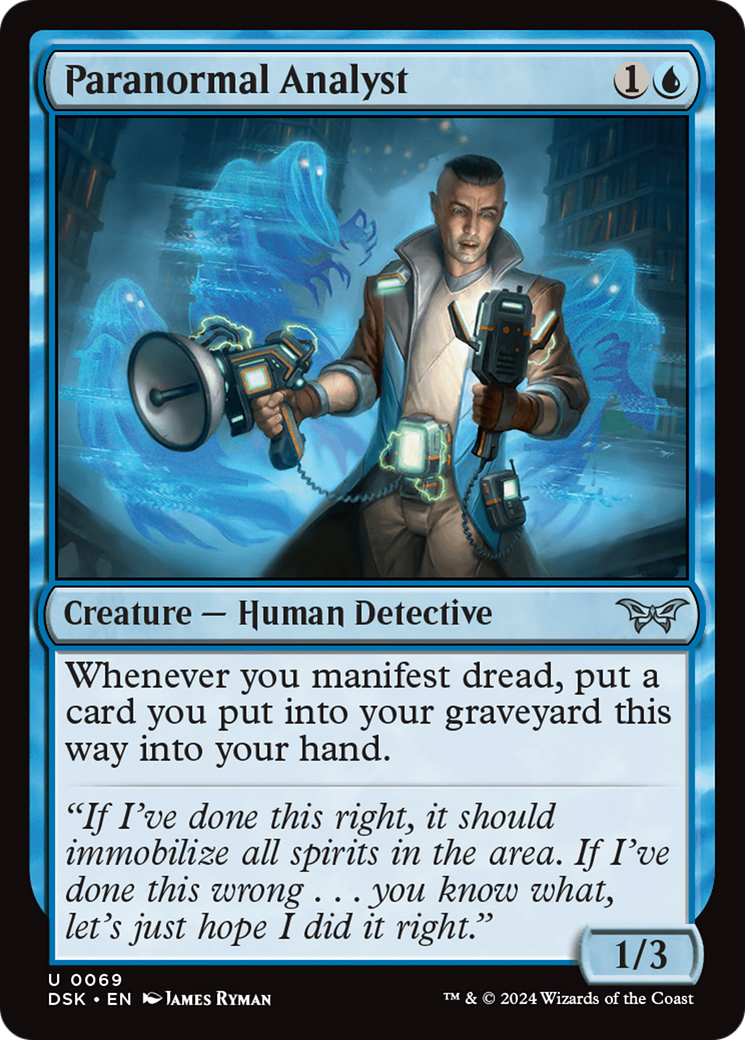Paranormal Analyst [Duskmourn: House of Horror] | Good Games Cannington