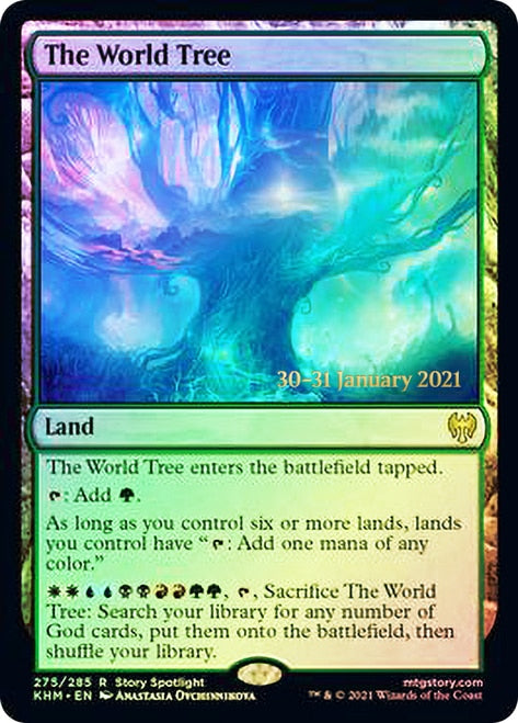 The World Tree [Kaldheim Prerelease Promos] | Good Games Cannington