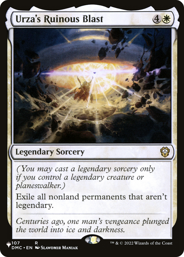 Urza's Ruinous Blast [Secret Lair: From Cute to Brute] | Good Games Cannington