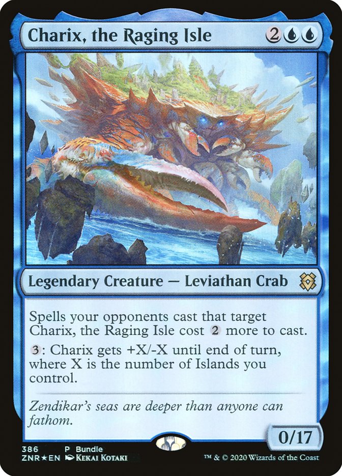 Charix, the Raging Isle (386) [Zendikar Rising Promos] | Good Games Cannington