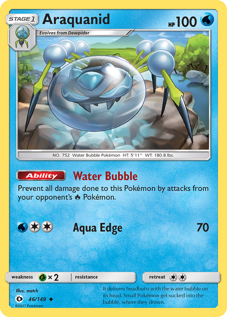 Araquanid (46/149) [Sun & Moon: Base Set] | Good Games Cannington