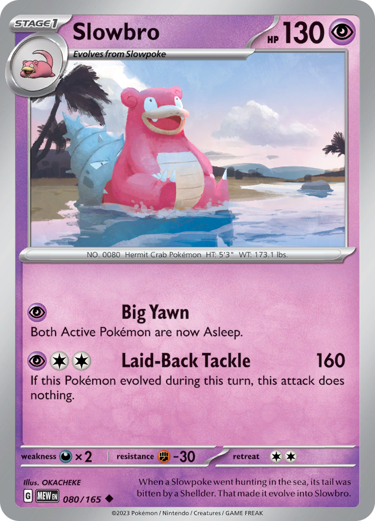 Slowbro (080/165) [Scarlet & Violet 151] | Good Games Cannington