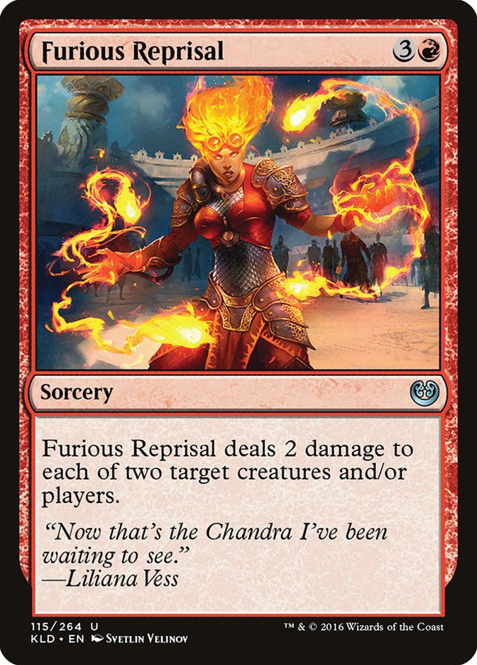 Furious Reprisal 115 (Kaladesh)  | Good Games Cannington