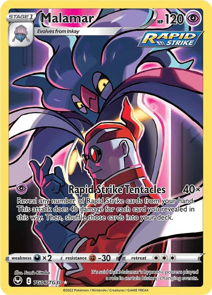 Malamar TG06/TG30 (SWSH12: Silver Tempest Trainer Gallery)  - Holofoil | Good Games Cannington
