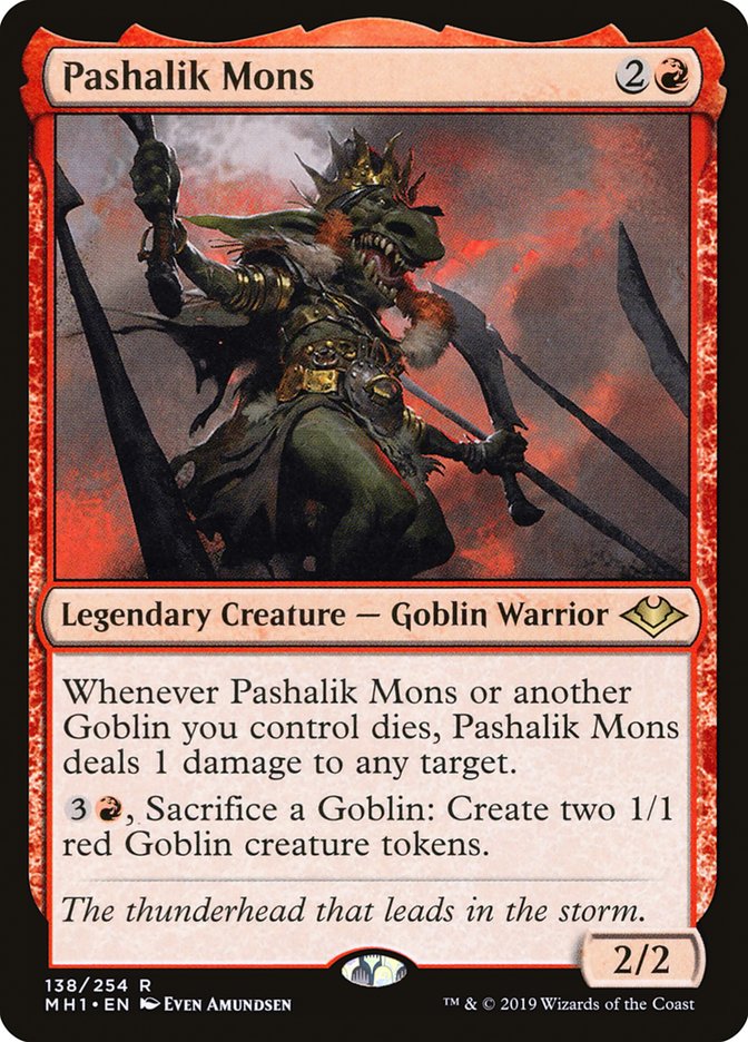 Pashalik Mons [Modern Horizons] | Good Games Cannington