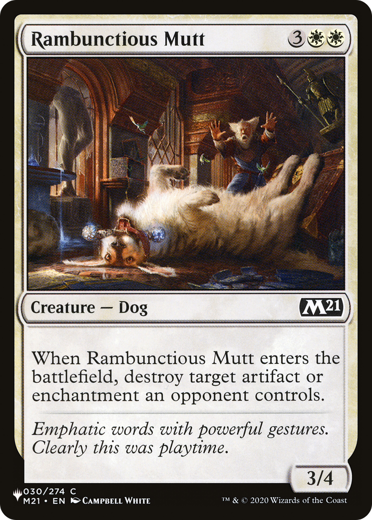 Rambunctious Mutt [The List] | Good Games Cannington