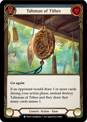 Talisman of Tithes [EVR192] (Everfest)  1st Edition Normal | Good Games Cannington
