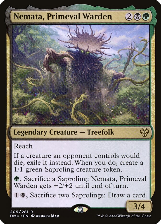 Nemata, Primeval Warden 209/281 (Dominaria United)  - Foil | Good Games Cannington