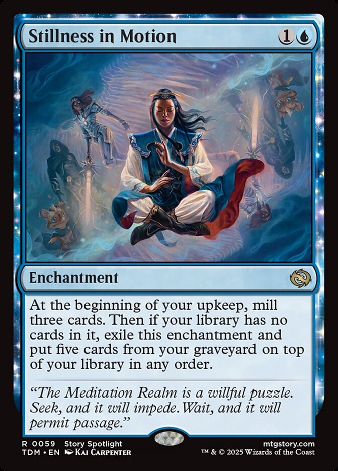 Stillness in Motion 59 (Tarkir: Dragonstorm)  - Foil | Good Games Cannington