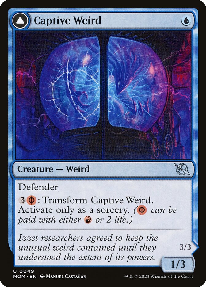 Captive Weird // Compleated Conjurer 49 (March of the Machine)  | Good Games Cannington