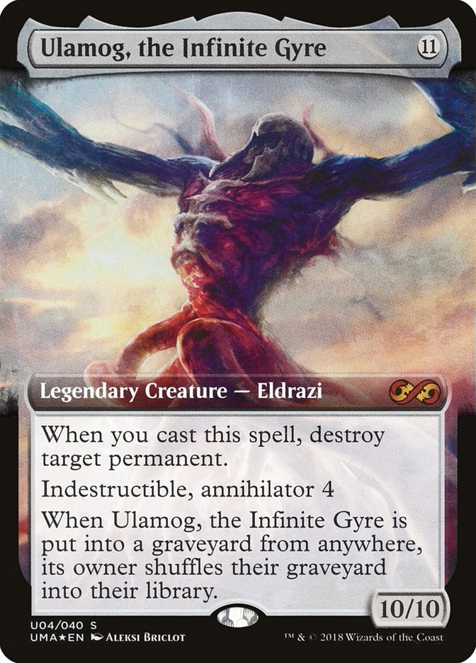 Ulamog, the Infinite Gyre (Topper) [Ultimate Masters Box Topper] | Good Games Cannington