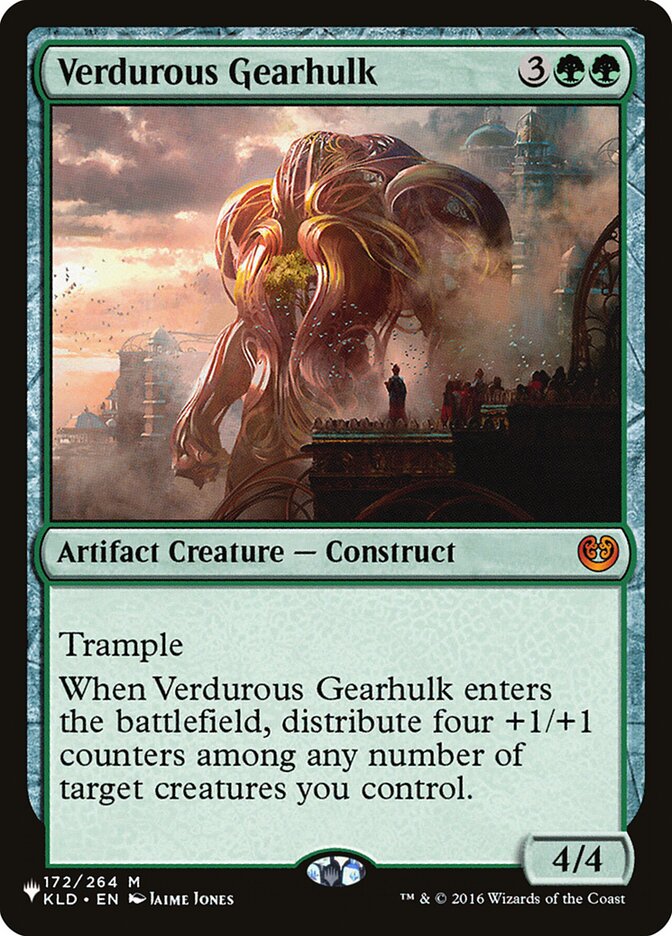 Verdurous Gearhulk [The List] | Good Games Cannington