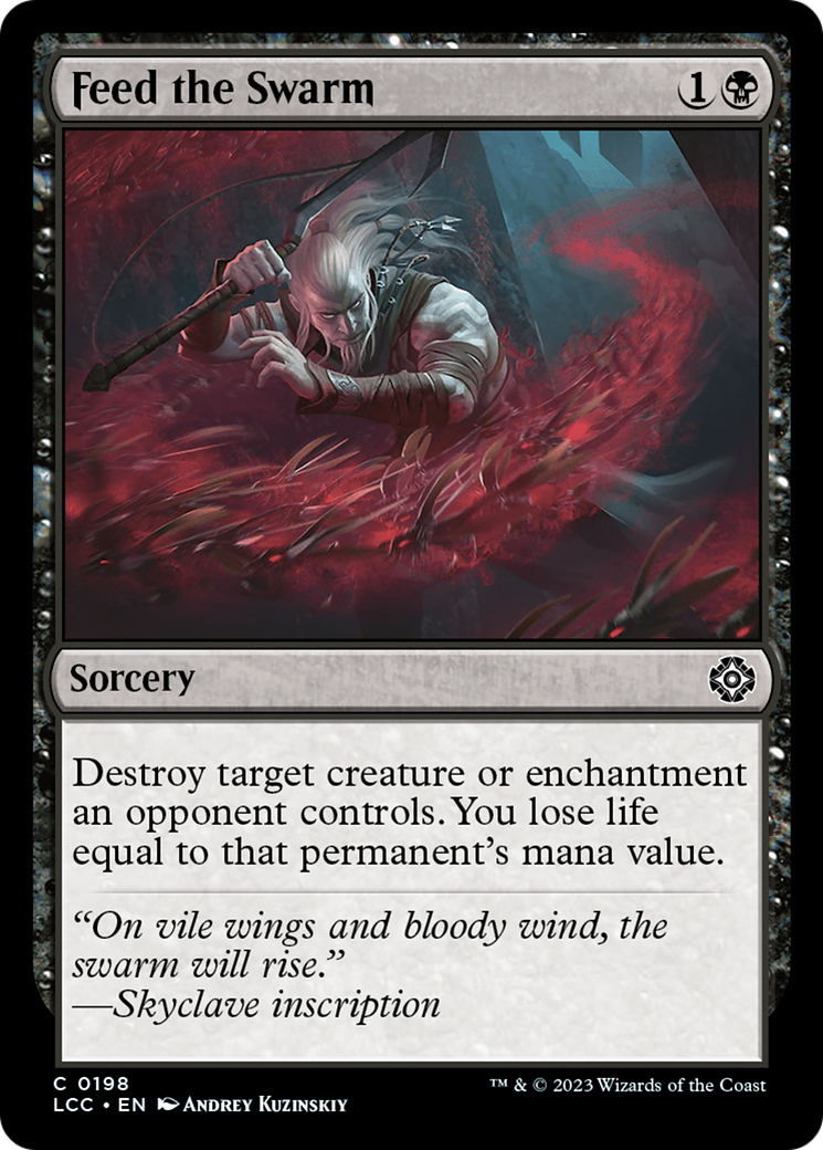 Feed the Swarm [The Lost Caverns of Ixalan Commander] | Good Games Cannington