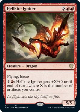 Hellkite Igniter 171 (Commander 2021)  | Good Games Cannington