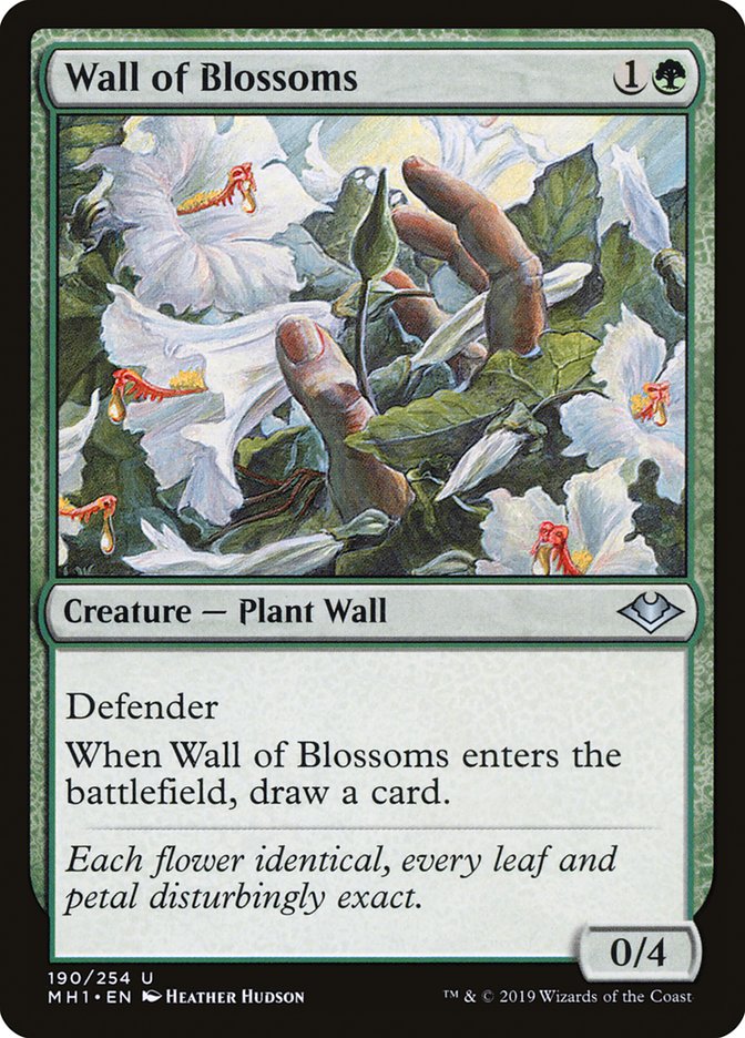 Wall of Blossoms [Modern Horizons] | Good Games Cannington