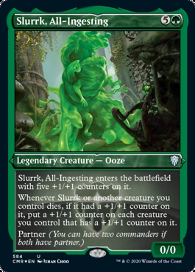 Slurrk, All-Ingesting (Etched) [Commander Legends] | Good Games Cannington