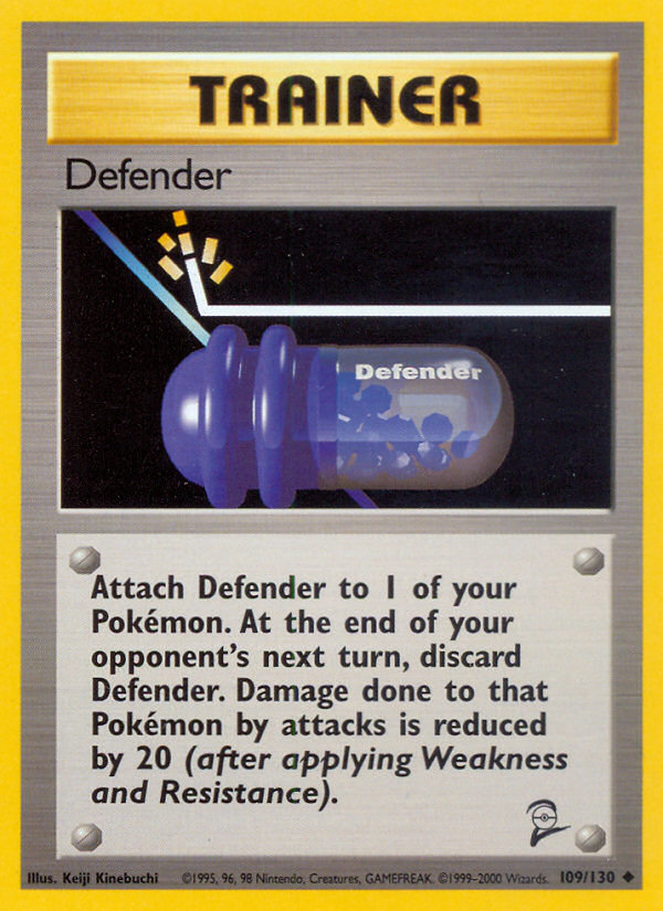 Defender (109/130) [Base Set 2] | Good Games Cannington