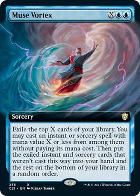 Muse Vortex (Extended Art) [Commander 2021] | Good Games Cannington