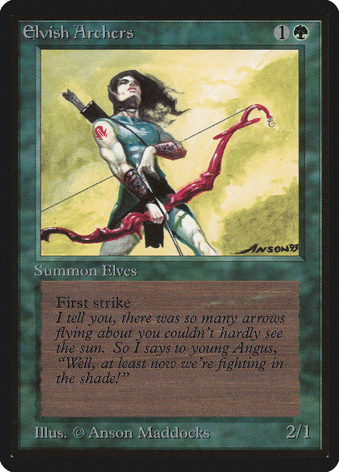 Elvish Archers [Beta Edition] | Good Games Cannington