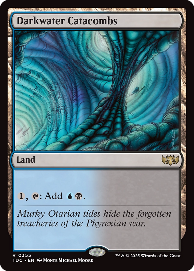 Darkwater Catacombs [Tarkir: Dragonstorm Commander] | Good Games Cannington