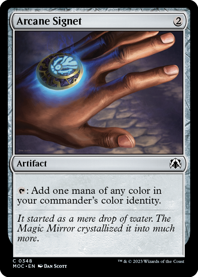 Arcane Signet [March of the Machine Commander] | Good Games Cannington