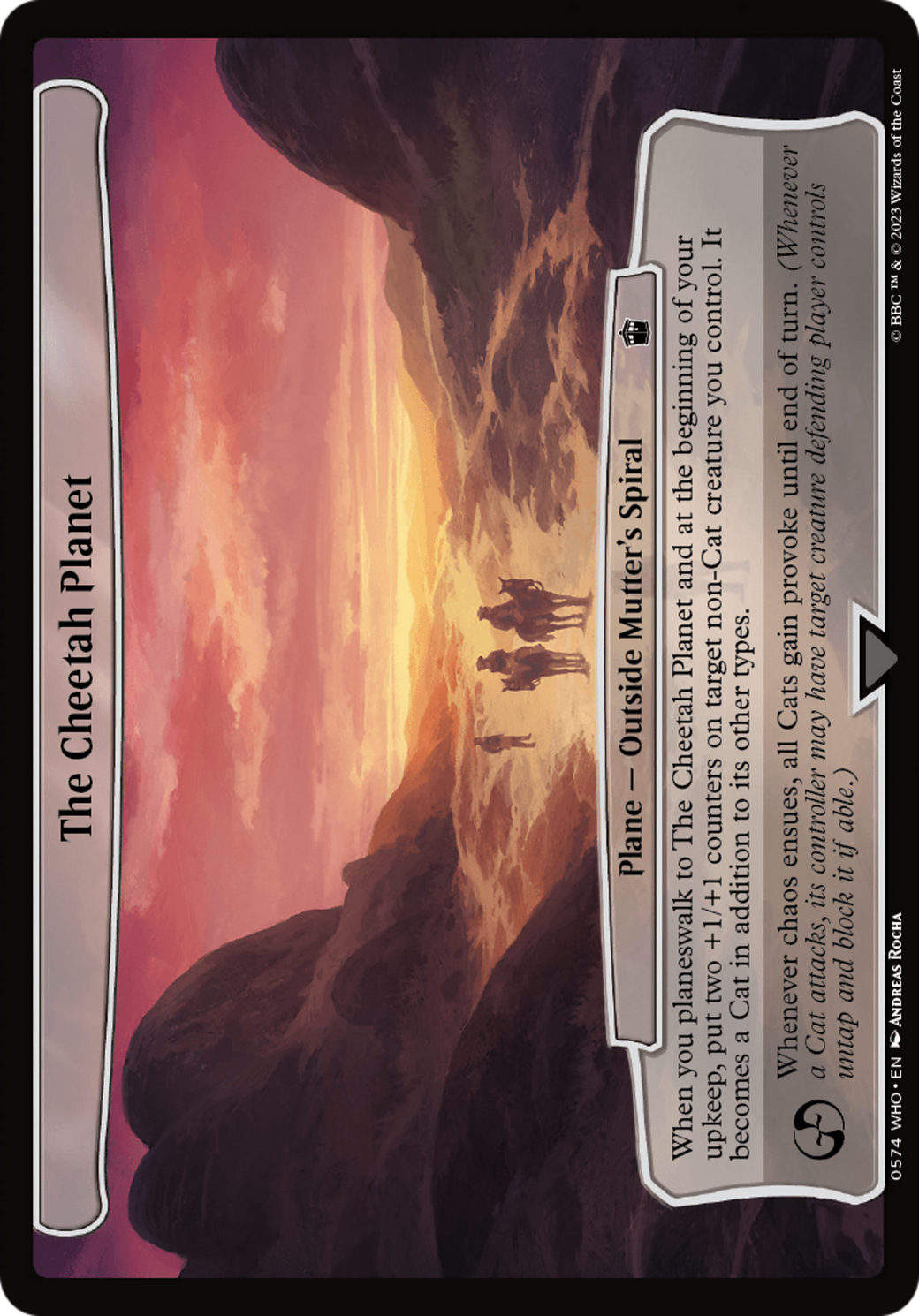 The Cheetah Planet [Doctor Who] | Good Games Cannington
