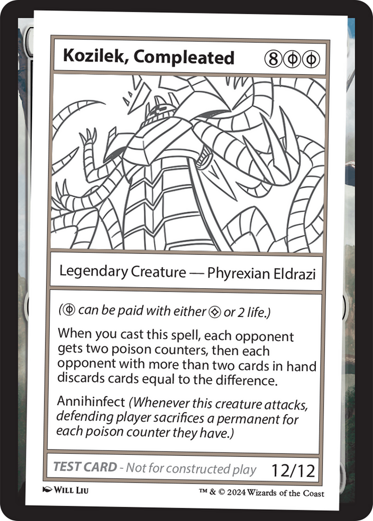 Kozilek, Completed [Mystery Booster 2 Playtest Cards] | Good Games Cannington