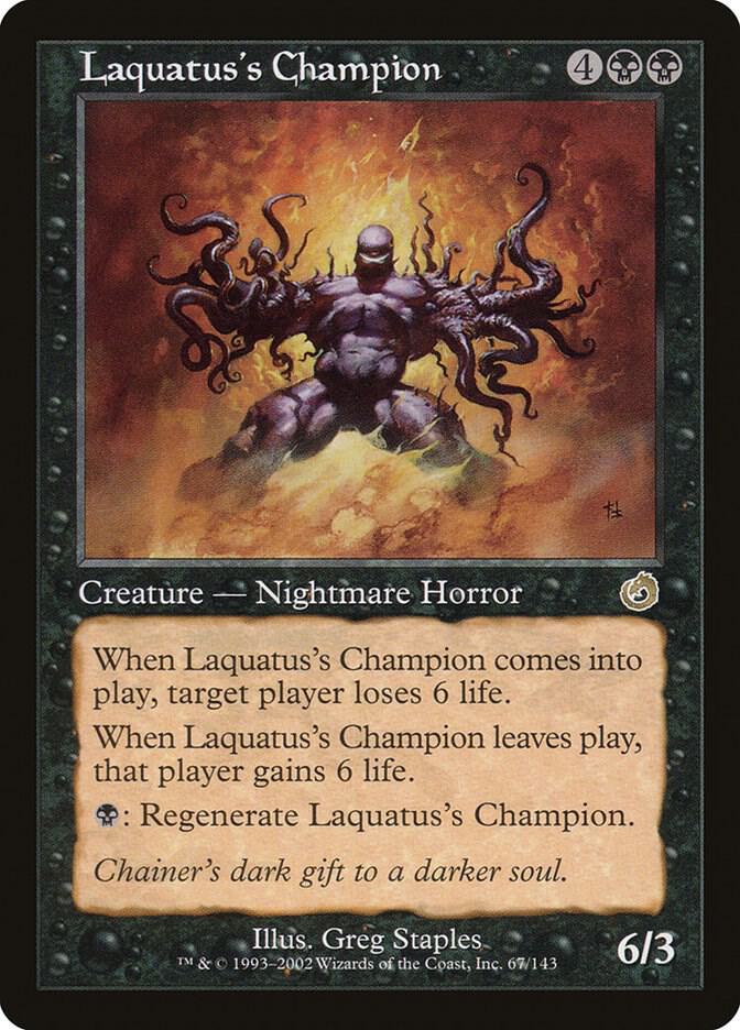 Laquatuss Champion 67/143 (Torment)  | Good Games Cannington