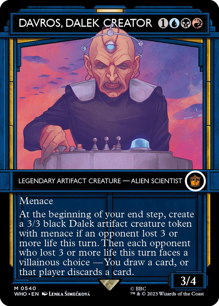 Davros, Dalek Creator 540/331 (Universes Beyond: Doctor Who)  - Showcase | Good Games Cannington