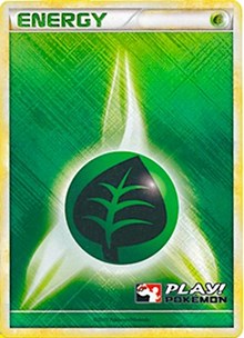 Grass Energy (2010 Play Pokemon Promo) [League & Championship Cards] | Good Games Cannington