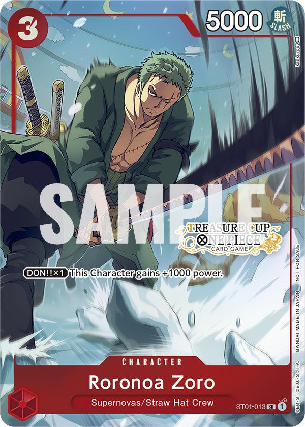 Roronoa Zoro (Treasure Cup) [One Piece Promotion Cards] | Good Games Cannington