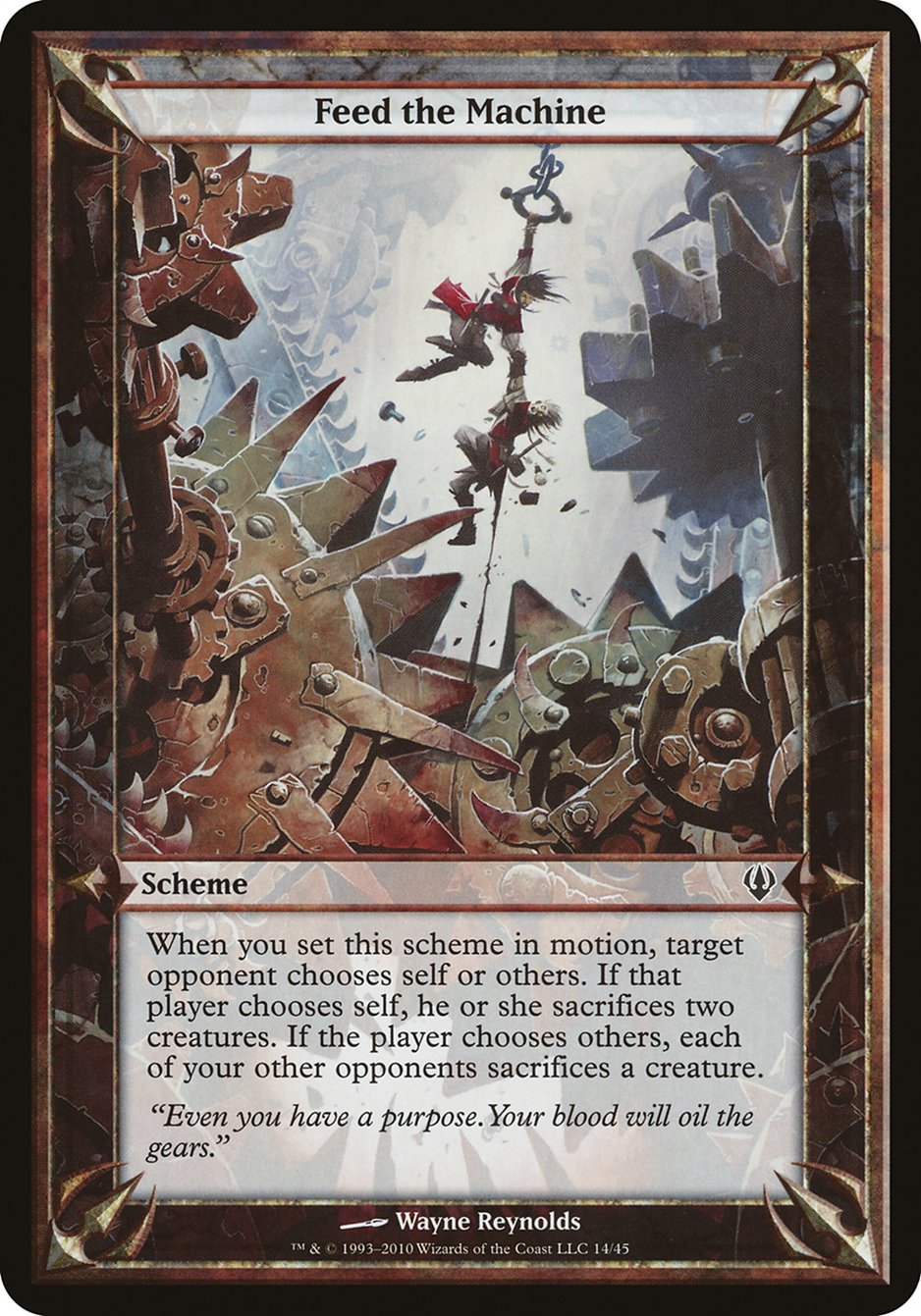 Feed the Machine (Schemes) [Archenemy Schemes] | Good Games Cannington