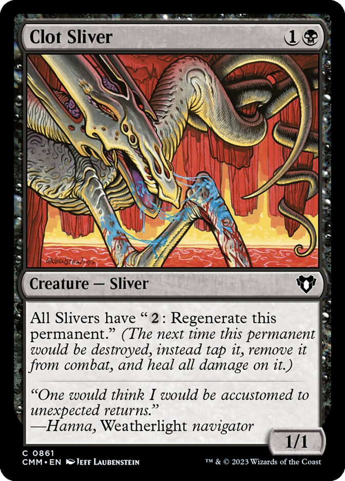 Clot Sliver 861/451 (Commander Masters)  | Good Games Cannington