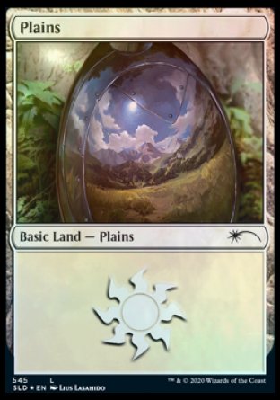 Plains (Heavily Armored) (545) [Secret Lair Drop Promos] | Good Games Cannington