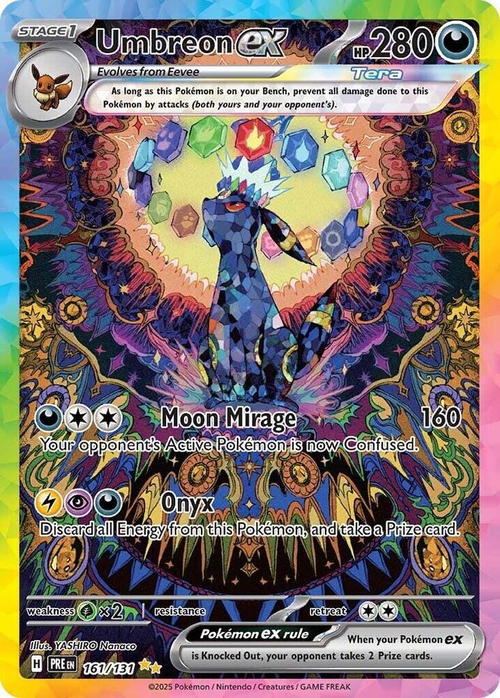Umbreon ex (161/131) [Scarlet & Violet: Prismatic Evolutions] | Good Games Cannington