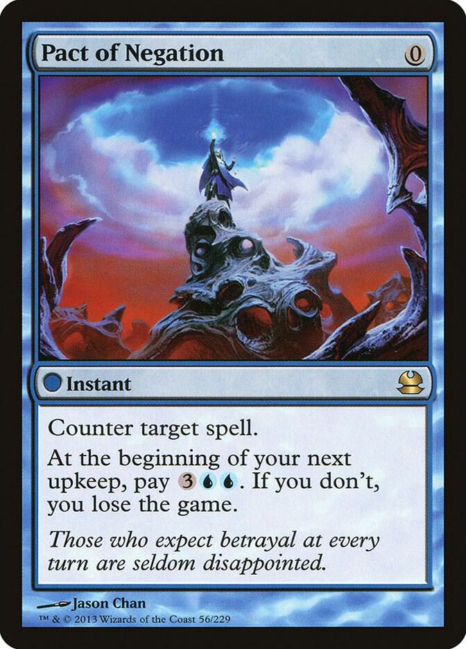 Pact of Negation 56 (Modern Masters)  - Foil | Good Games Cannington